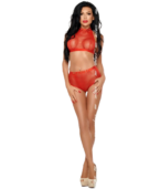 ME-SEDUCE - MONA SET ROUGE L/XL