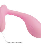 PRETTY LOVE - BAIRD APPLICATION G-SPOT 12 VIBRATIONS RECHARGEABLE ROSE