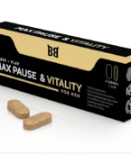 BLACK BULL - RETARDATEUR DE PAUSE ET DE VITALITÉ MAXIMALE POUR HOMMES 4 GÉLULES