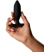 JE JOUE - VIBRATEUR PLUG ANAL ONYX NOIR