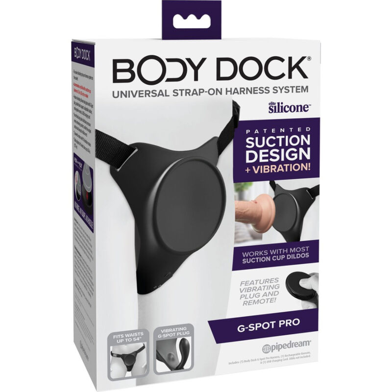 PIPEDREAMS - HARNAIS BODY DOCK G-SPOT PRO