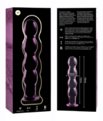 NEBULA SERIES BY IBIZA - MODÈLE 10 GODE EN VERRE BOROSILICATE ROSE 16.5 CM -O- 3.5 CM