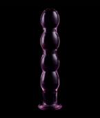 NEBULA SERIES BY IBIZA - MODÈLE 10 GODE EN VERRE BOROSILICATE ROSE 16.5 CM -O- 3.5 CM