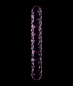 NEBULA SERIES BY IBIZA - MODÈLE 15 GODE EN VERRE BOROSILICATE ROSE 18.5 CM -O- 3 CM