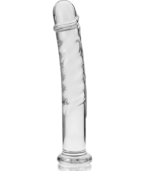 NEBULA SERIES BY IBIZA - MODÈLE 16 GODE EN VERRE BOROSILICATE CLAIR 18.5 CM -O- 3 CM