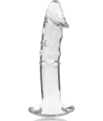 NEBULA SERIES BY IBIZA - MODÈLE 19 GODE EN VERRE BOROSILICATE CLAIR 18.5 CM -O- 4 CM