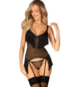 OBSESSIVE - CORSET ET STRING SHERILA XS/S