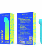 B SWISH - VIBRATEUR RECHARGEABLE BCUTE CURVE INFINITE CLASSIQUE BLEU SILICONE