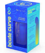 B SWISH - VIBRATEUR RECHARGEABLE EN SILICONE BLEU BCUTE CURVE INFINITE CLASSIC ÉDITION LIMITÉE