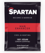 SPARTAN - GEL AMÉLIORANT L'ÉRECTION À EFFET FROID-CHAUD 100% VEGAN 4ML