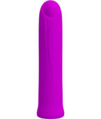 PRETTY LOVE - VIBRATEUR CURTIS MINI SUPER POWER 12 VIBRATIONS EN SILICONE VIOLETTE