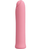 PRETTY LOVE - VIBRATEUR CURTIS MINI SUPER POWER 12 VIBRATIONS EN SILICONE ROSE