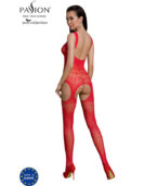 PASSION - BODYSTOCKING ECO COLLECTION ECO BS005 ROUGE