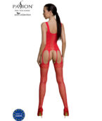 PASSION - BODYSTOCKING ECO COLLECTION ECO BS007 ROUGE