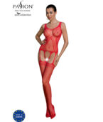 PASSION - BODYSTOCKING ECO COLLECTION ECO BS007 ROUGE