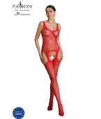 PASSION - BODYSTOCKING ECO COLLECTION ECO BS008 ROUGE