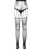 PASSION - BODYSTOCKING ECO COLLECTION ECO S004 NOIR