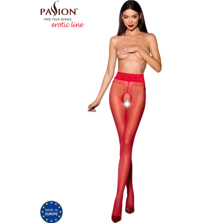 PASSION - TIOPEN 001 COLLANT ROUGE 1/2 20 DEN