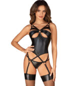 OBSESSIVE - CORSET ET THONG ARMARES M/L