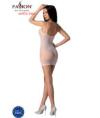 PASSION - BS096 BODYSTOCKING BLANC TAILLE UNIQUE