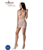 PASSION - BS096 BODYSTOCKING BLANC TAILLE UNIQUE