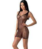 PASSION - BS097 BODYSTOCKING NOIR TAILLE UNIQUE