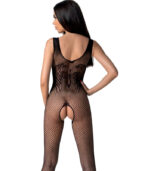 PASSION - BS098 BODYSTOCKING NOIR TAILLE UNIQUE