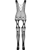 PASSION - BS099 BODYSTOCKING NOIR TAILLE UNIQUE