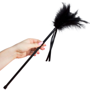 SECRETPLAY - PLUMES NOIRES 40 CM