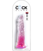 KING COCK - CLEAR PÉNIS RÉALISTE 19.7 CM ROSE