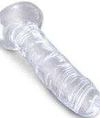 KING COCK - CLEAR PÉNIS RÉALISTE 15.5 CM TRANSPARENT