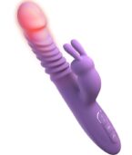 FANTASY FOR HER - STIMULATEUR DE CLITORIS DE LAPIN AVEC FONCTION CHALEUR OSCILLATION ET VIBRATION VIOLET