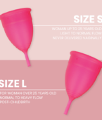 INTIMICHIC - COUPE MENSTRUELLE EN SILICONE MÉDICALE - TAILLE S