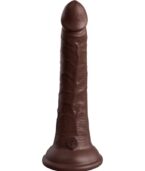 KING COCK - ELITE GODE RÉALISTE EN SILICONE 17.8 CM MARRON