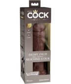 KING COCK - ELITE GODE RÉALISTE EN SILICONE 20.3 CM MARRON