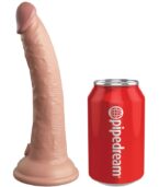 KING COCK - ELITE VIBRATEUR GODE RÉALISTE & TÉLÉCOMMANDE EN SILICONE 17.8 CM