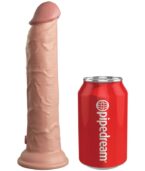 KING COCK - ELITE VIBRATEUR GODE RÉALISTE & TÉLÉCOMMANDE EN SILICONE 23 CM