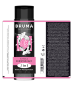 BRUMA - HUILE DE MASSAGE PREMIUM EFFET CHALEUR SAVEUR GOMME 3 EN 1 - 100 ML