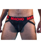 MACHO - MX26X2 JOCK NOIR/ROUGE S