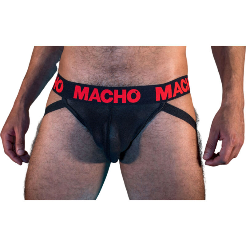 MACHO - MX26X2 JOCK NOIR/ROUGE M