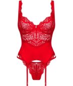 OBSESSIVE - CORSET ET TANGA AMOR CHERRIS S/M