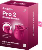 SATISFYER - AIR PULSE VIBRATEUR FLEUR CLASSIQUE PRO 2