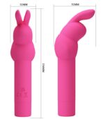 PRETTY LOVE - VIBRATEUR EN SILICONE LAPIN GERARDO FUSCHIA