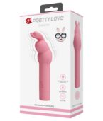 PRETTY LOVE - VIBRATEUR EN SILICONE LAPIN ROSE GERARDO