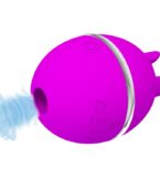 PRETTY LOVE - VIBRATEUR ROND EN SILICONE GEMINI BALL VIOLET