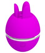 PRETTY LOVE - VIBRATEUR ROND EN SILICONE GEMINI BALL VIOLET