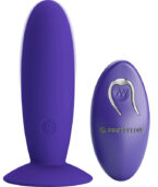 PRETTY LOVE - VIBRATEUR ANAL YOUTH PLUG TÉLÉCOMMANDE VIOLET