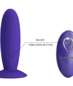 PRETTY LOVE - VIBRATEUR ANAL YOUTH PLUG TÉLÉCOMMANDE VIOLET