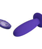 PRETTY LOVE - VIBRATEUR ANAL YOUTH PLUG TÉLÉCOMMANDE VIOLET