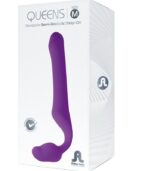 ADRIEN LASTIC - QUEENS STRAP-ON SOUPLE VIOLET TAILLE M